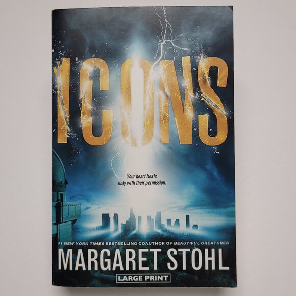 Icons By Margaret Stohl Book [Large Print] - Paperback - Picture 2 of 7